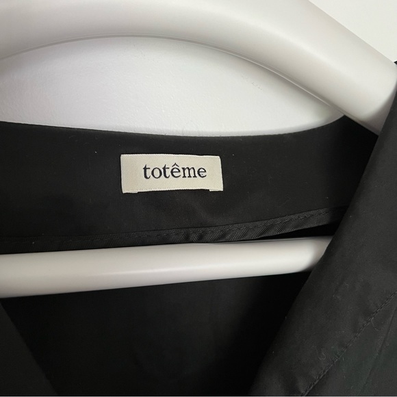 TOTEME black Peony Blouse, size S - Picture 14 of 15